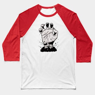 Zombie hand out of ground Baseball T-Shirt